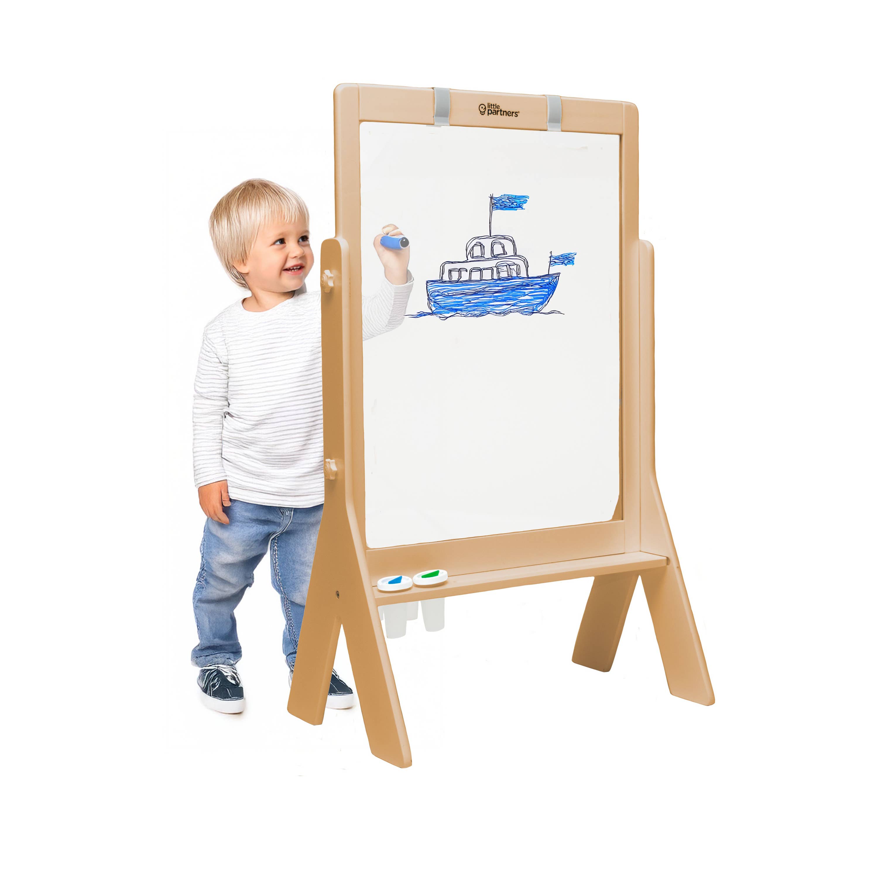 Little Partners – Großhandel Staffeleien – Little Partners Peek-A-Boo Staffelei mit transparentem Acrylboard21