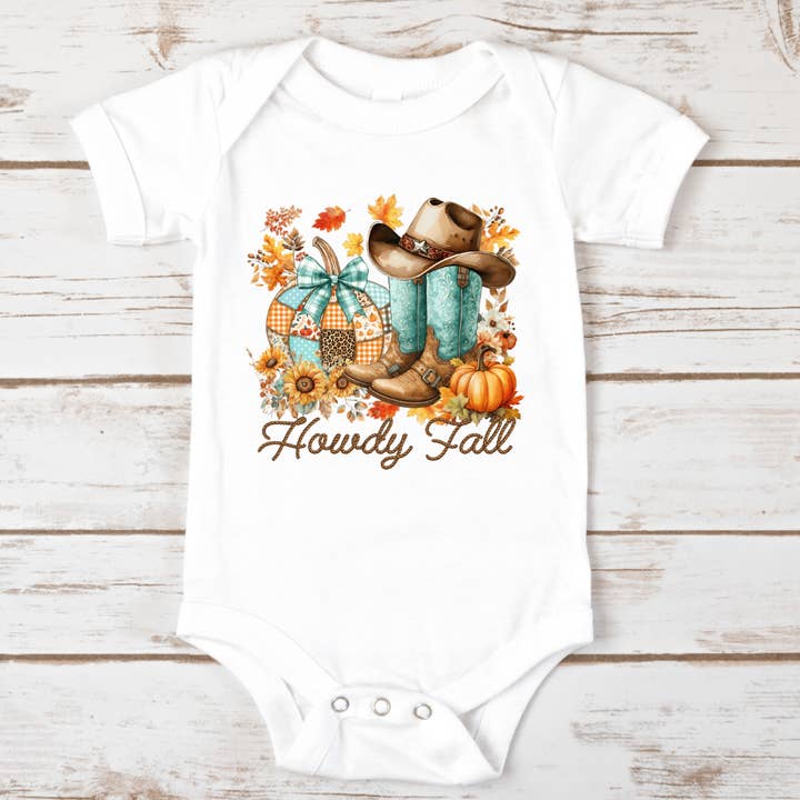 Hej Efterår Onesie Baby Gave for engroshandel hos Mama and Littles Apparel