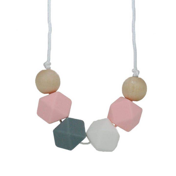 Silicone Sensory Necklace - Sara for wholesale by Glitter & Spice