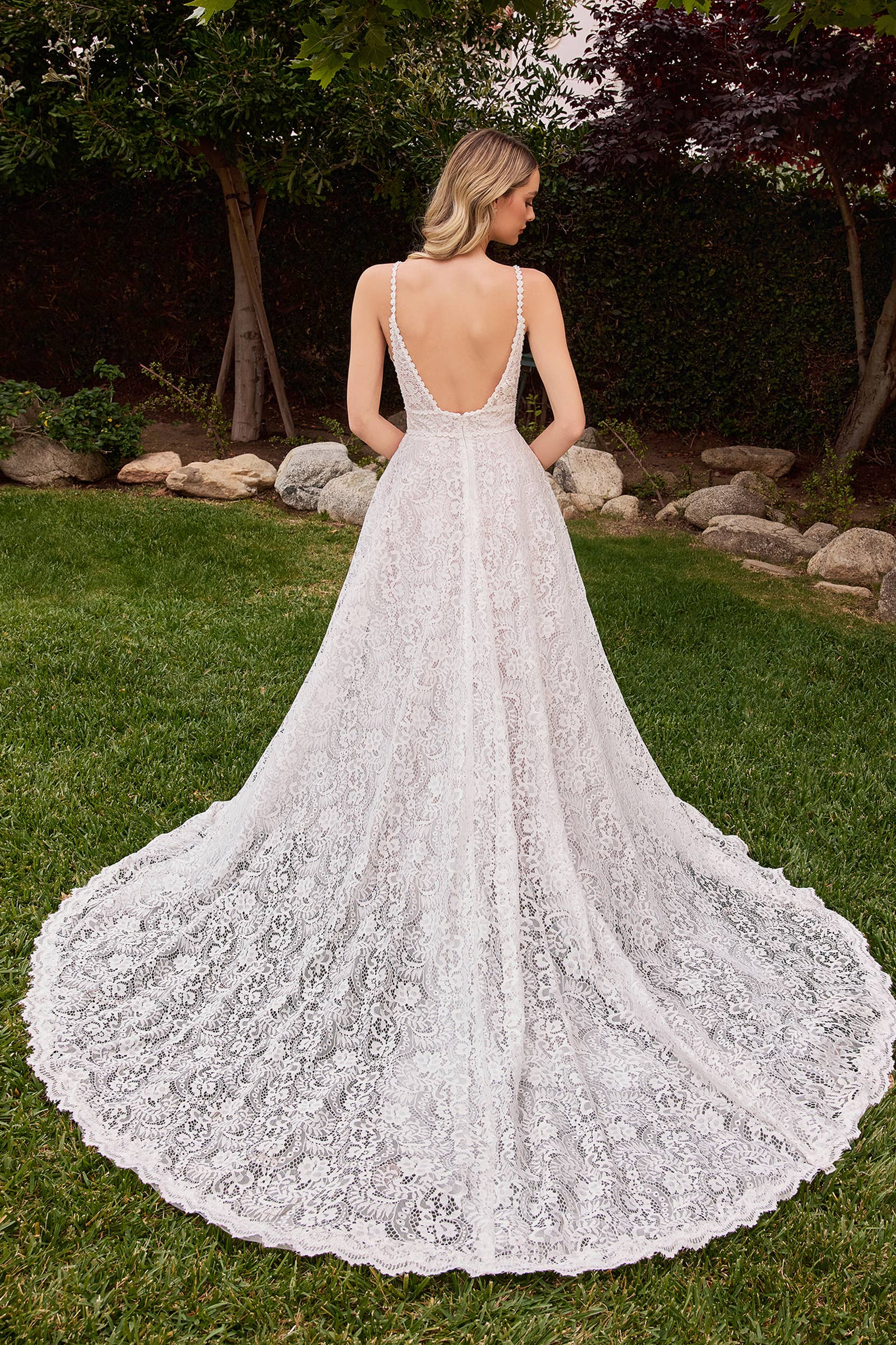 Off White LACE A-LINE DRESS & REMOVABLE JACKET for wholesale on Faire7