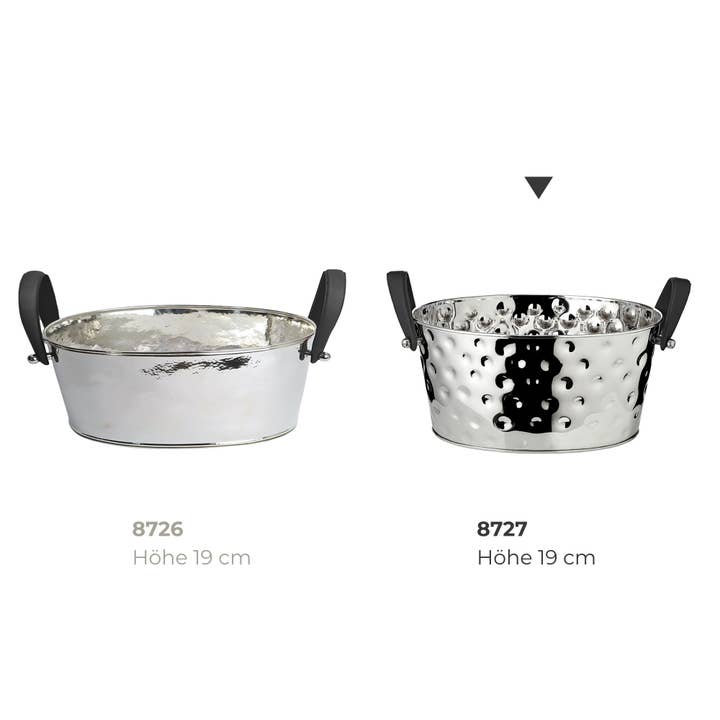 EDZARD - Wholesale Party Tub - Champagne Bowl Gideon 39x29cm, H19 cm4