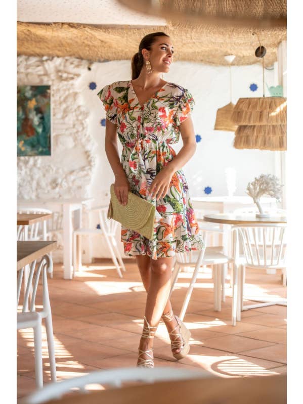 1218 RÉF. : 001218 ROBE ÉTOILE CARACOLA SUNSET & MOON en vente sur Faire