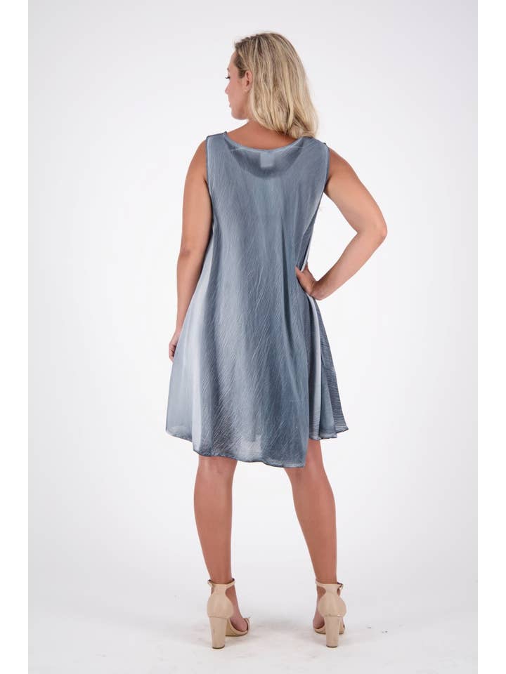 Default Title Mineral Wash Beach Dress w/ Pockets 17608 for wholesale on Faire