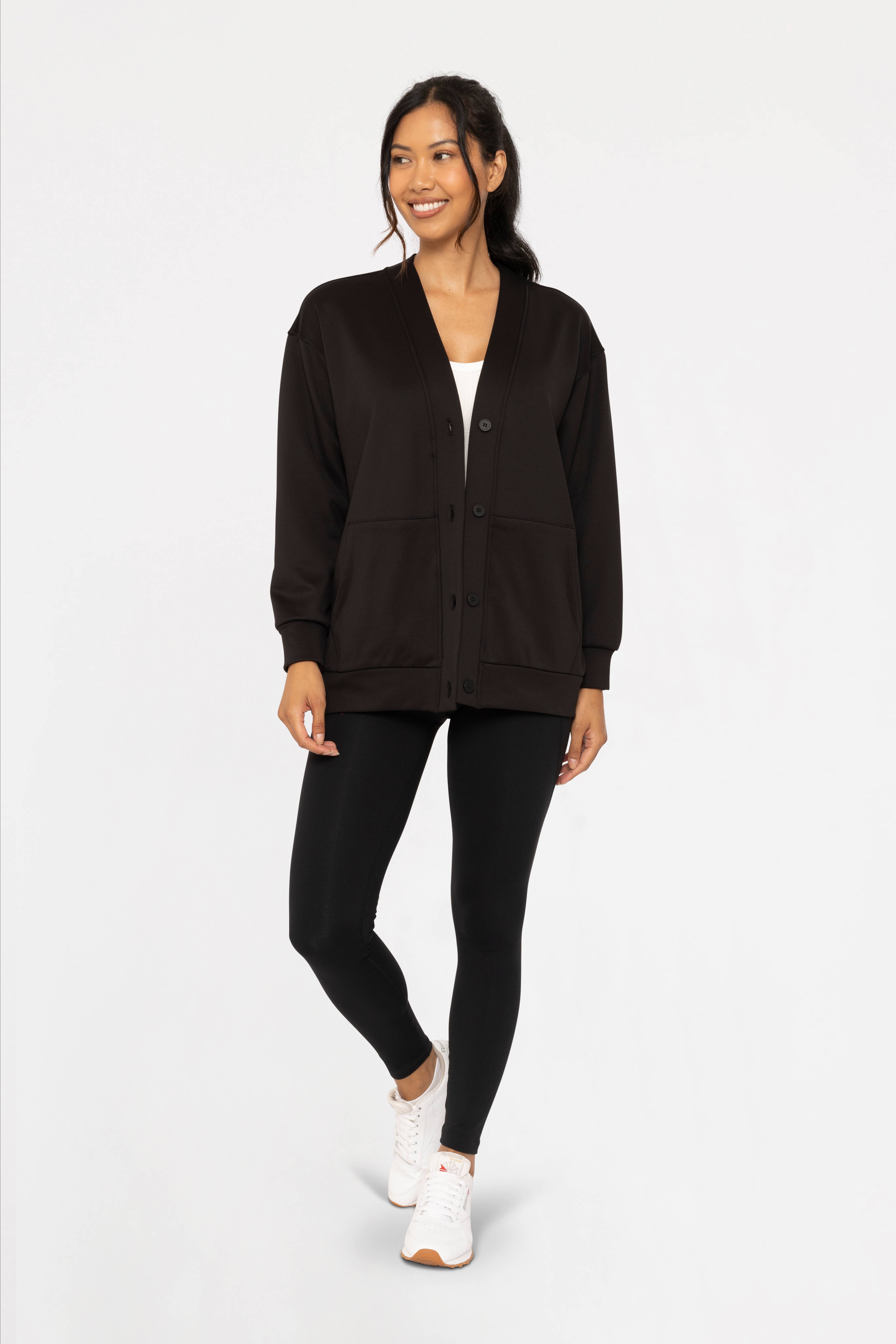 Mono B – wholesale Cardigan – Women’s – Elevated Button Down Cardigan13