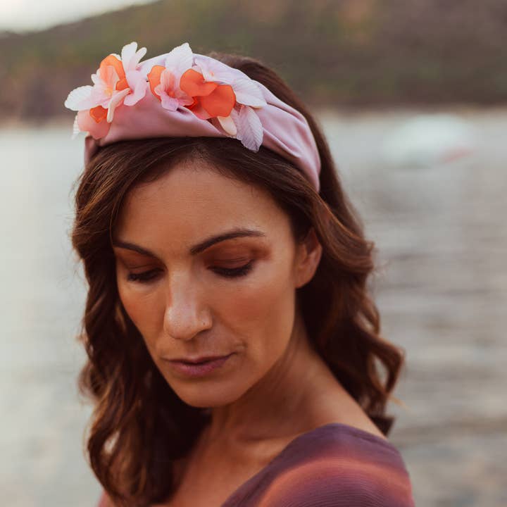 Annabelle Hardie - Venta al por mayor Cinta para el pelo - Mujer - Corona Galicia Maxica (rosa nude)