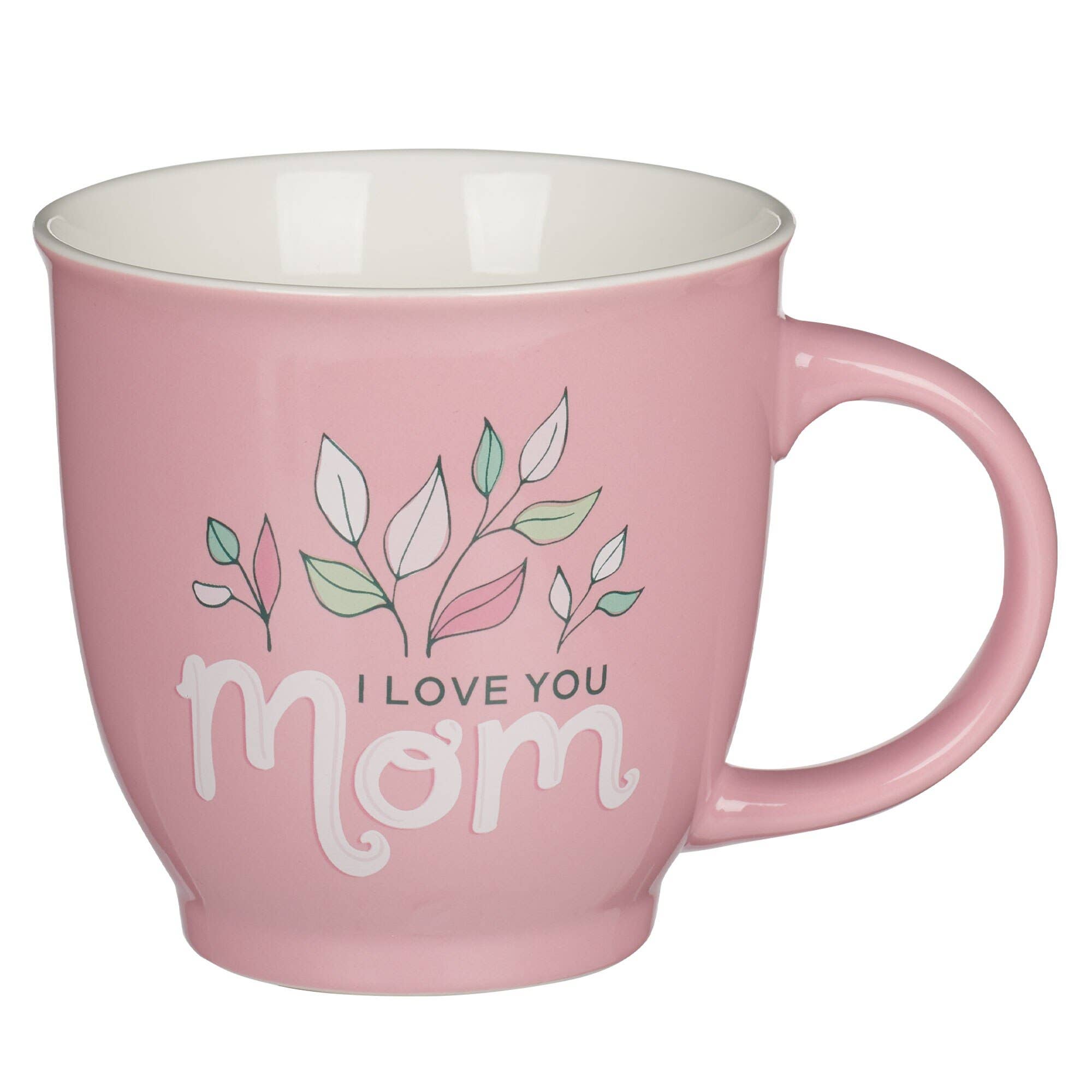 Christian Art Gifts - Vente Tasse à café - Mug rose I Love You Mom Isa. 62:40