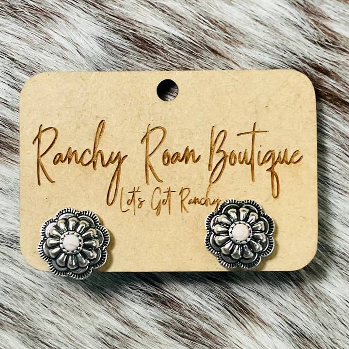 Concho Stud Western Boho Örhängen för wholesale av Ranchy Roan Boutique