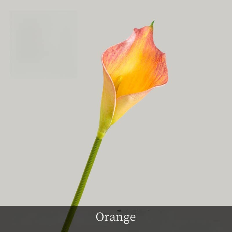 ACNITE(We cover U.S. import duties) - Vendita all'ingrosso Fiori finti - Giglio calla artificiale effetto reale per decorazione casa e fiori decorativi13