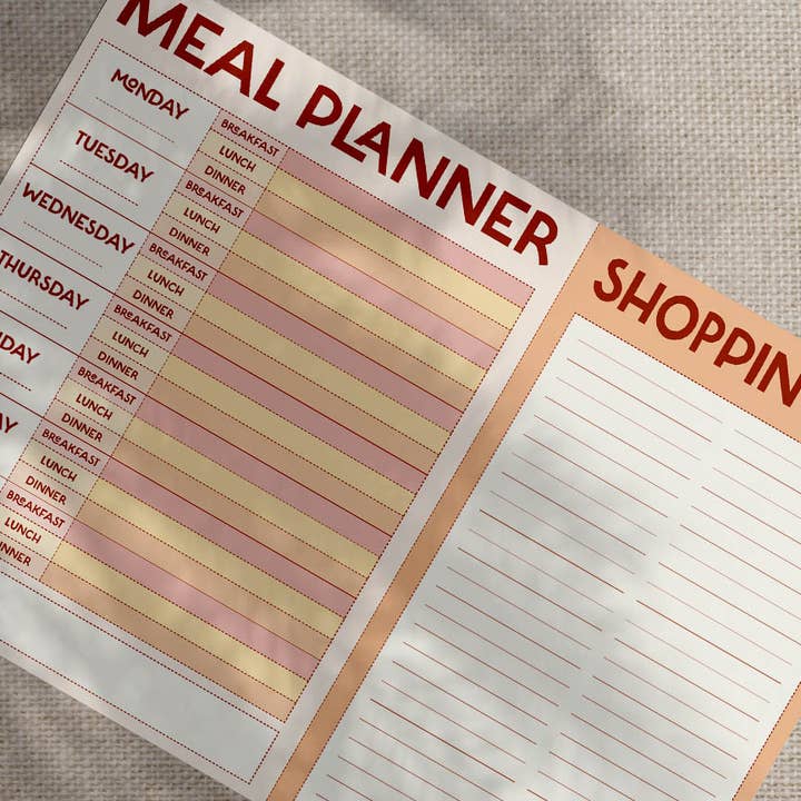 OMG Kitty – wholesale Planner – Weekly Meal Planner & Shopping List Notepad | A4 Planner