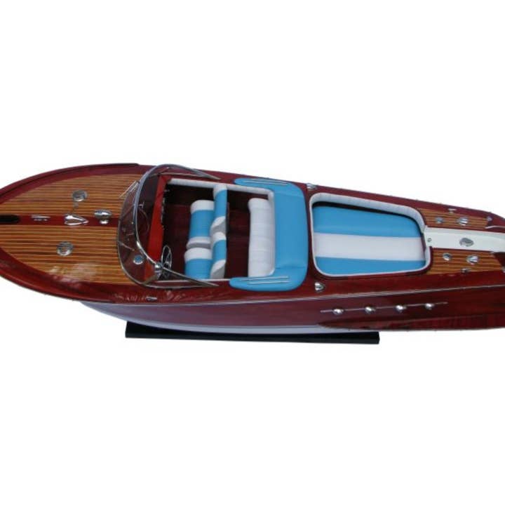 THE POPULAR - Wholesale Decorative Tabletop Object - RIVA AQUARAMA (Blue + White)2