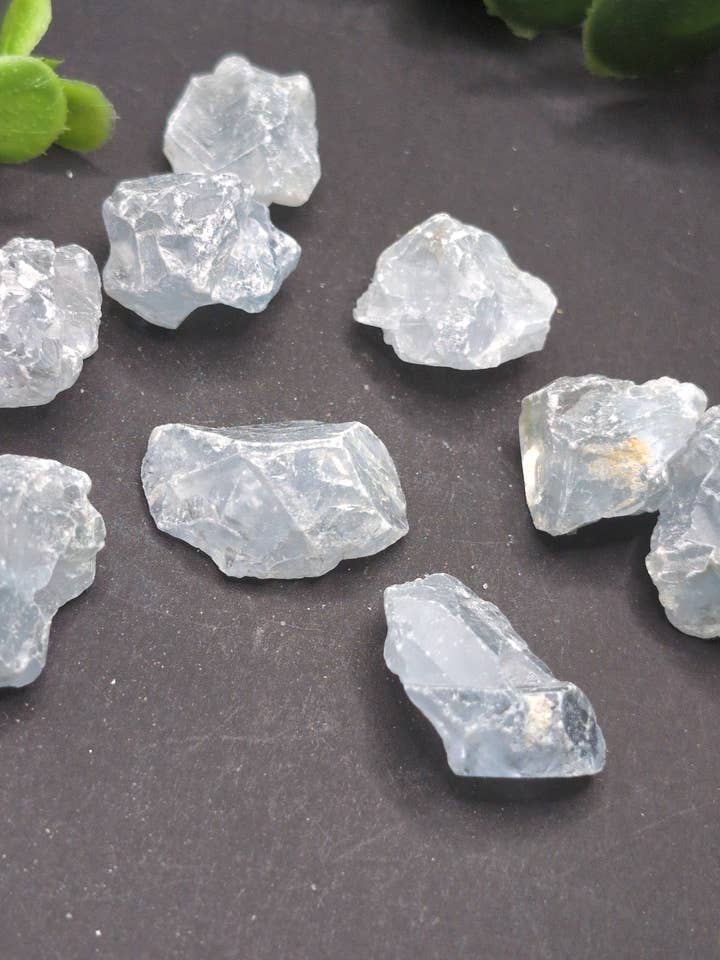 Celestite Rough Cut (xs) for wholesale by Moonbeam Healing