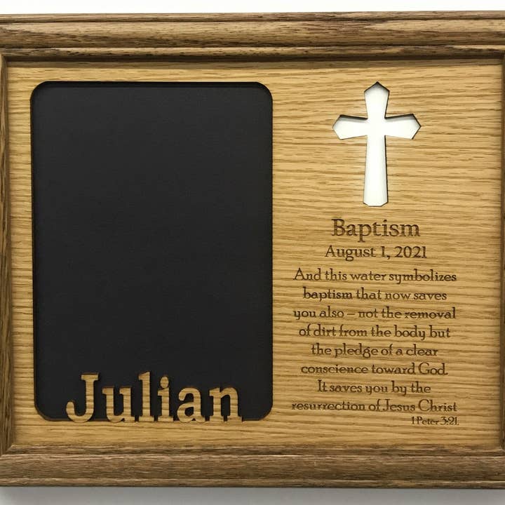 Cornice per Battesimo - Cornice 20x25 cm per Foto 13x18 cm per la vendita all'ingrosso da parte di Legacy Images