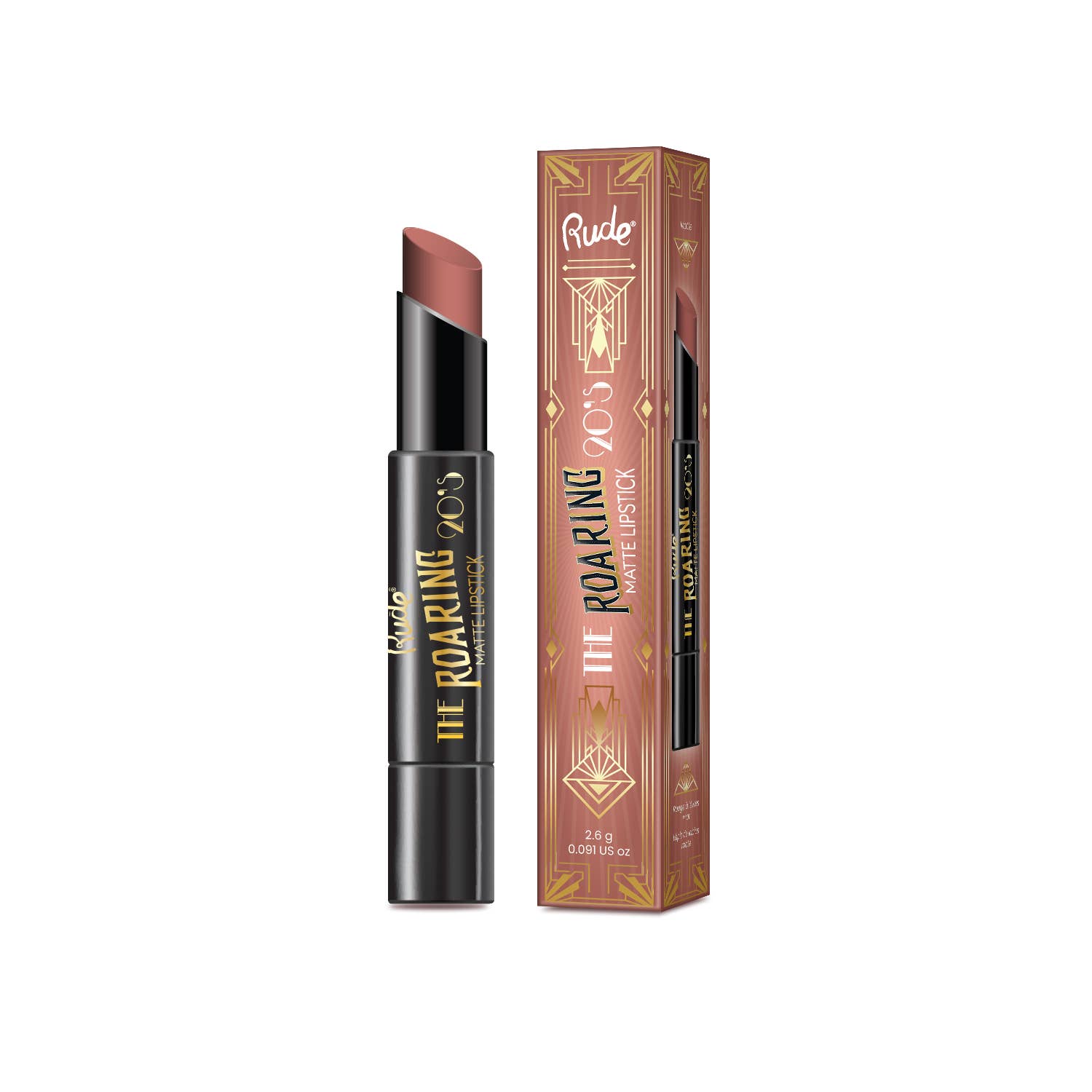 Rude Cosmetics - Wholesale Lipstick - Roaring 20's Matte Lipstick7