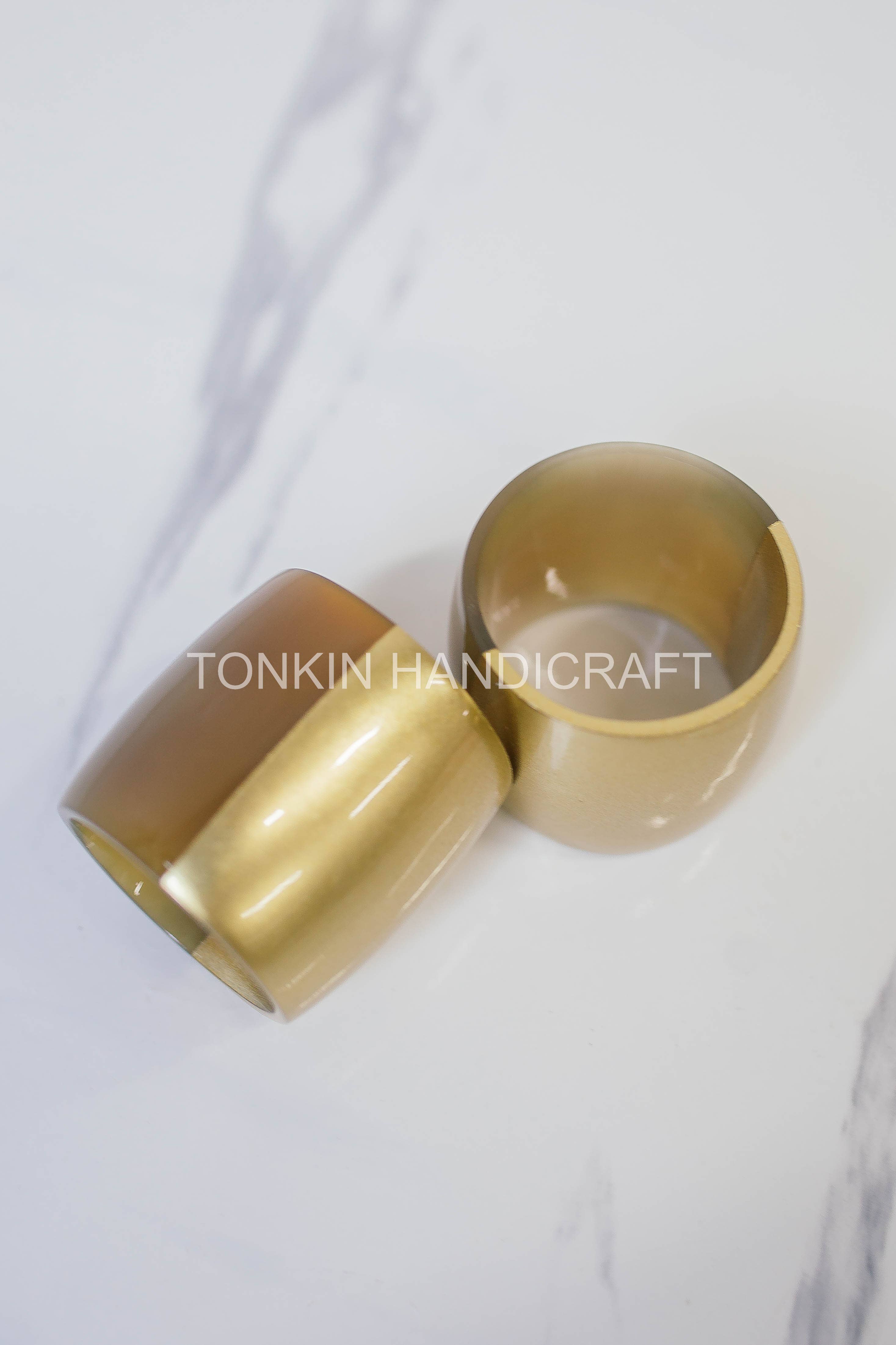 Tonkin Handicraft - Wholesale Napkin Ring - Lacquer Buffalo Horn Long Napkin Ring18