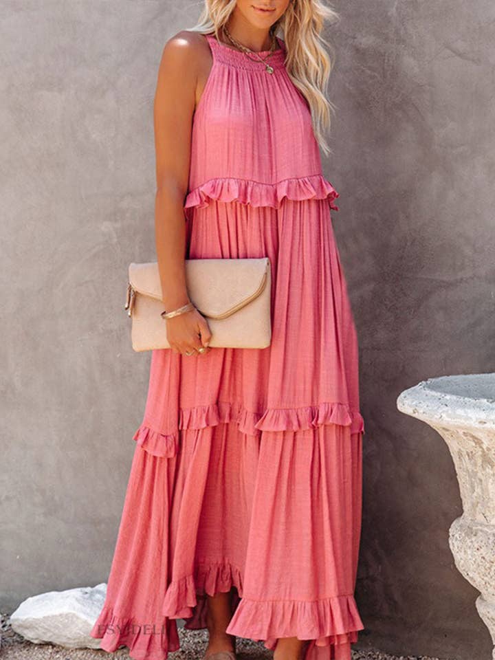 Lily Clothing - Wholesale Dress - Women's - Temperament long floor skirt Cake skirt dress