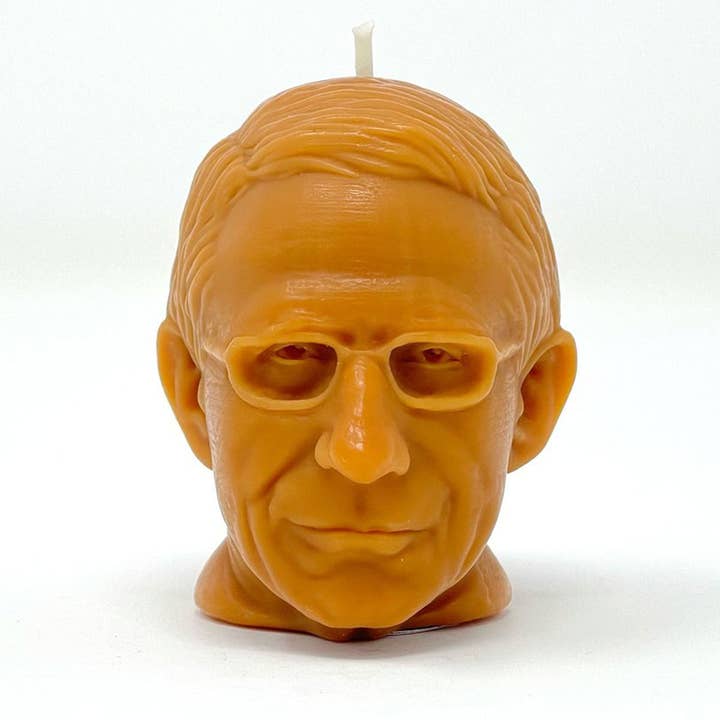 Anthony Fauci Candle for wholesale by Hot Head Candles
