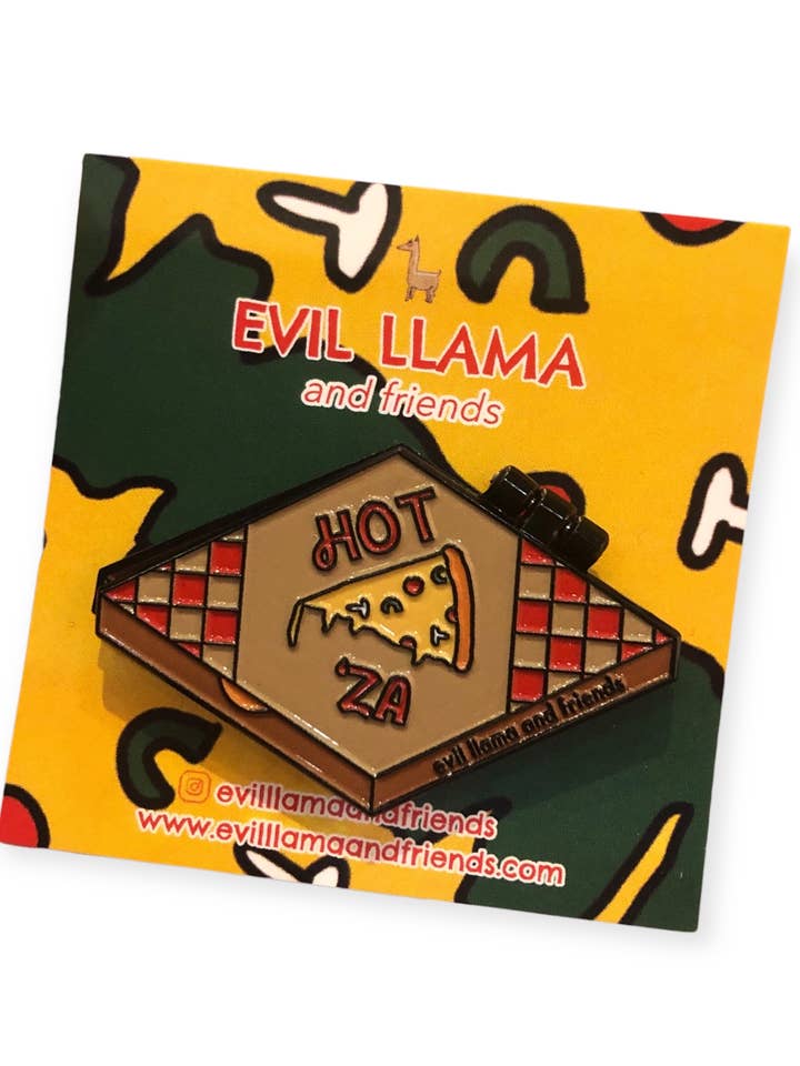 pizza rat | épingle interactive pour la vente par Evil Llama and Friends