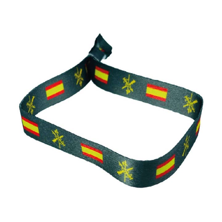 Astur Pins - Wholesale Woven/Braided Bracelet - Bracelet - Green - Spanish Legion - P13000