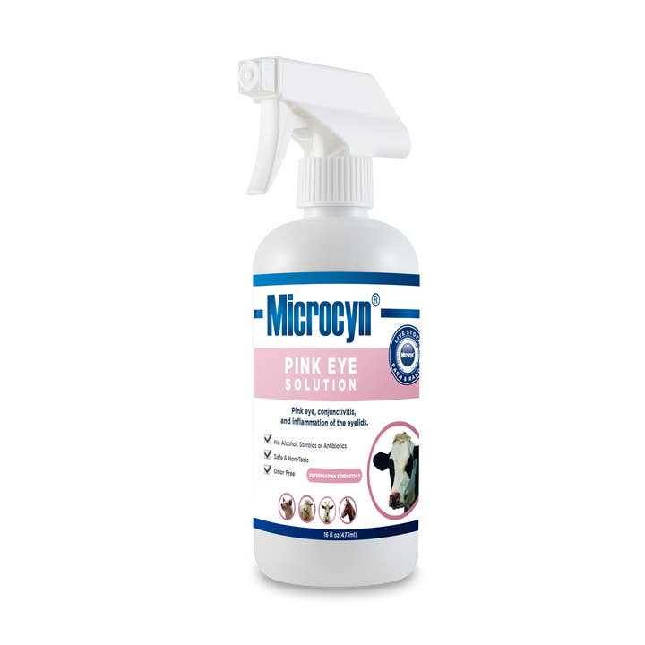 Solução para Olhos Vermelhos Microcyn® Farm and Ranch, 16oz por atacado de BC Animal Solutions Inc
