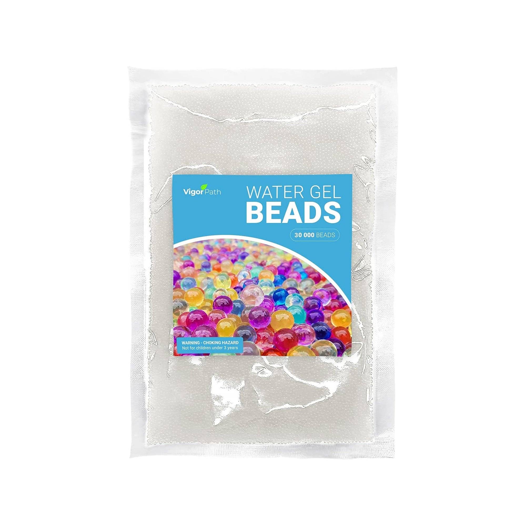 Vigor Path - Wholesale Beads - 30,000 Large Water Gel Beads - Floating Pearls - Clear