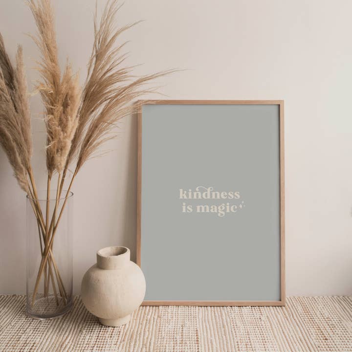 Kindness is Magic Print for wholesale by Allyson Marie Design