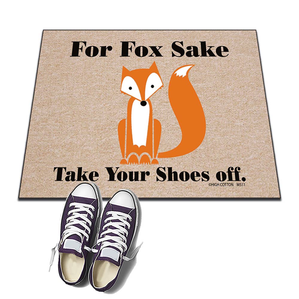 High Cotton Gifts - Vente Paillasson - Tapis de saké pour renard2