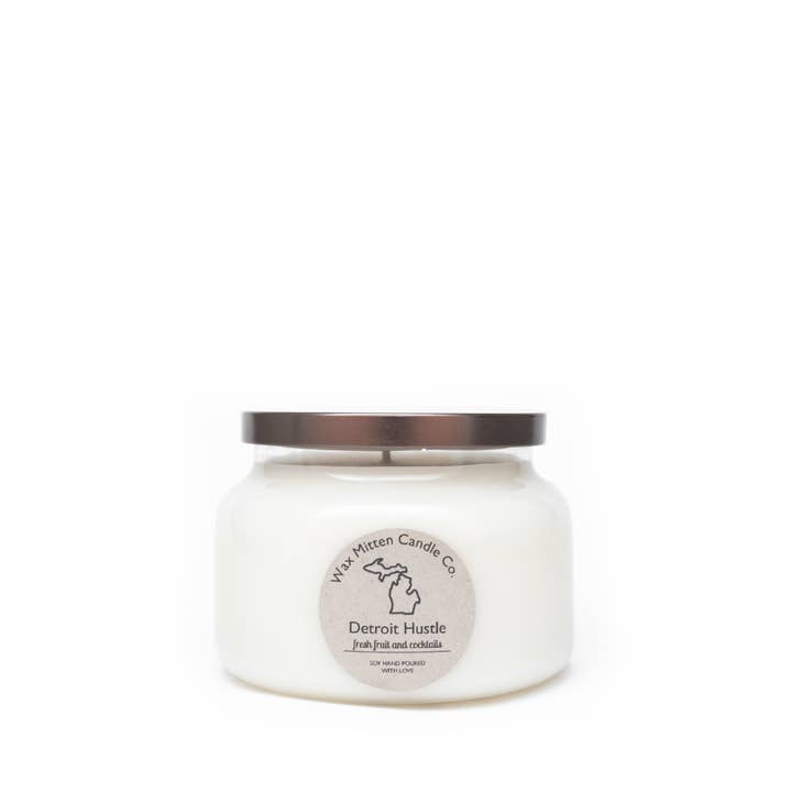 Bougie Apothicaire Michigan avec couvercle - LIVRAISON GRATUITE ET PAS DE MIN pour la vente par Wax Mitten Candle Company