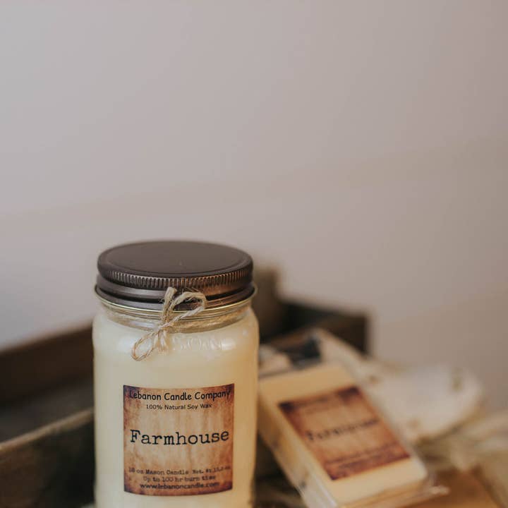 Lebanon Candle Company - Vendita all'ingrosso Candela in vasetto - Candela della fattoria4