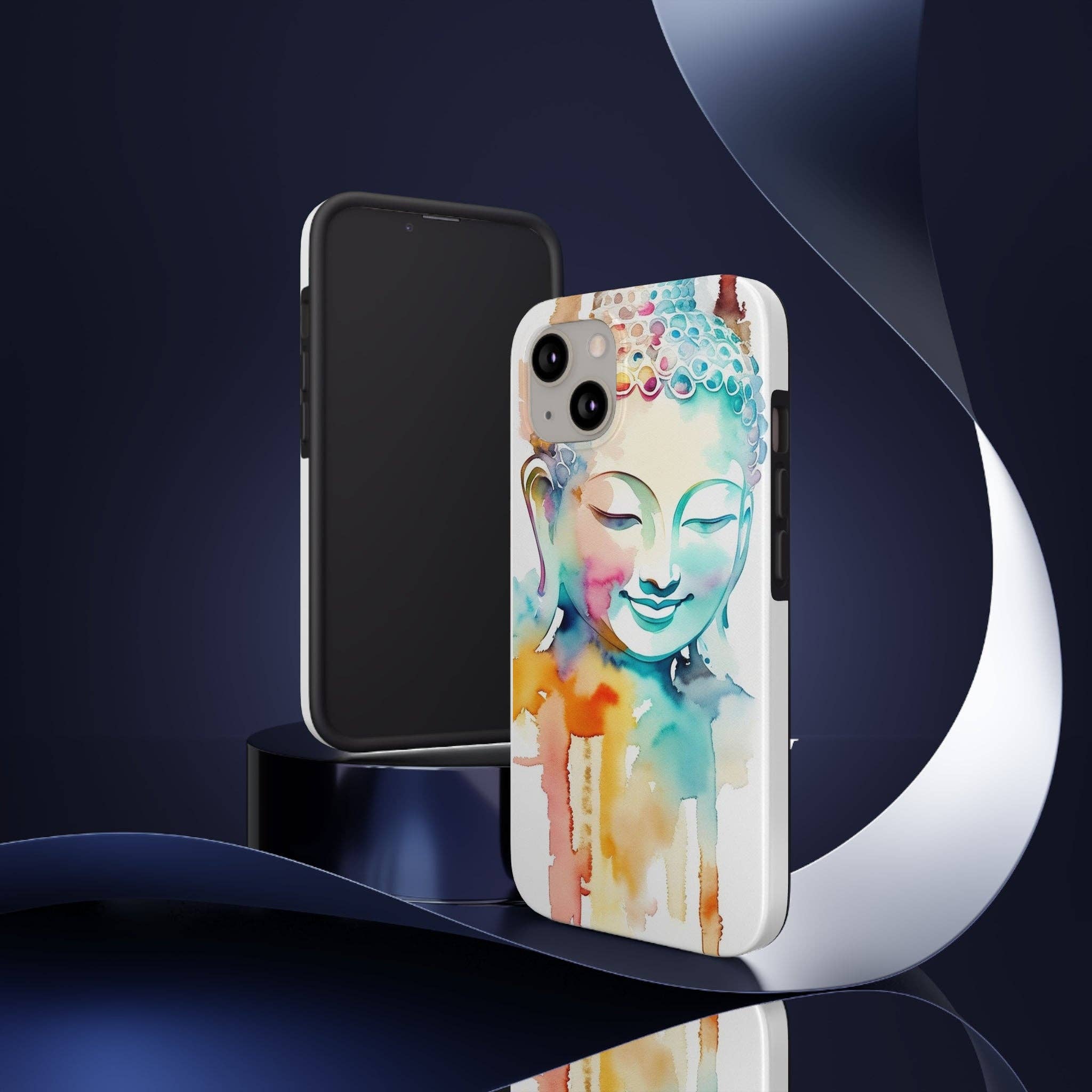 Art Essential - Wholesale Telefoonhoesje - Dames - Buddha Jay watercolor stoere telefoonhoesjes van Art Essential8