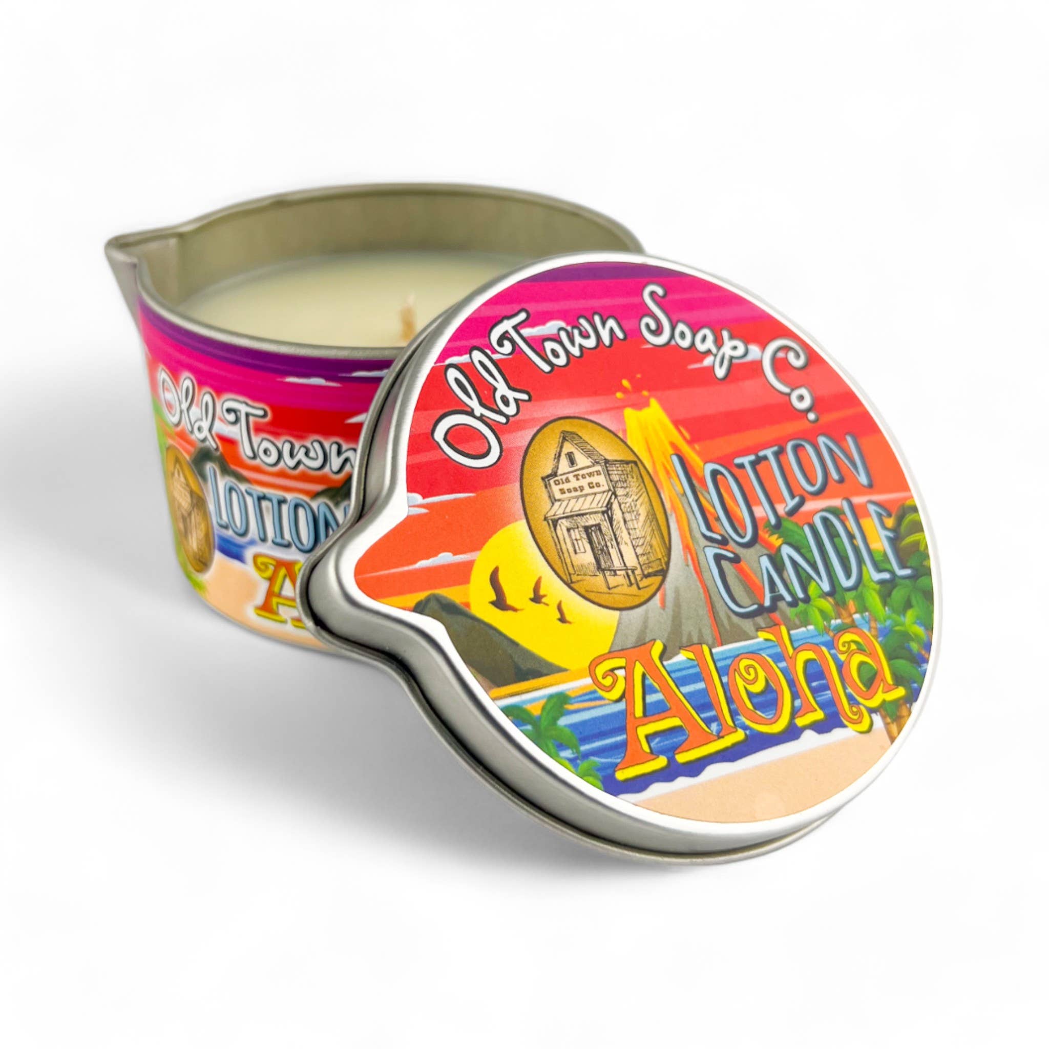 Old Town Soap Co. - Wholesale Travel Candles - Beach Scents Lotion Candles (Avail in 5 Great Scents!)11