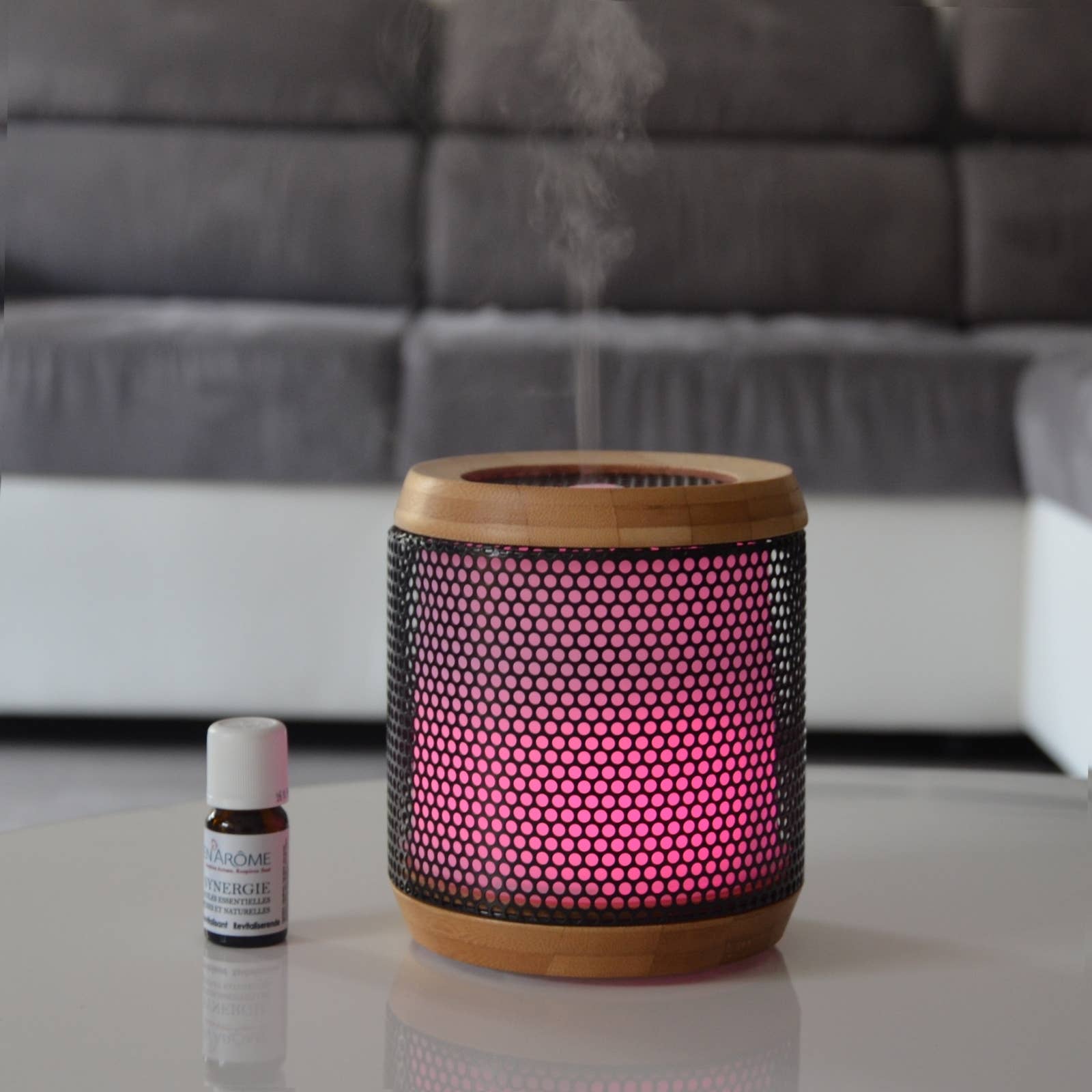 Zen'Arôme - Wholesale Electronic Diffuser - Elipsia Essential Oil Diffuser in Bamboo and Metal12
