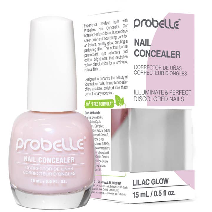Probelle - Venta al por mayor Esmaltes de uñas - Esmalte transparente iluminador para uñas descoloridas
