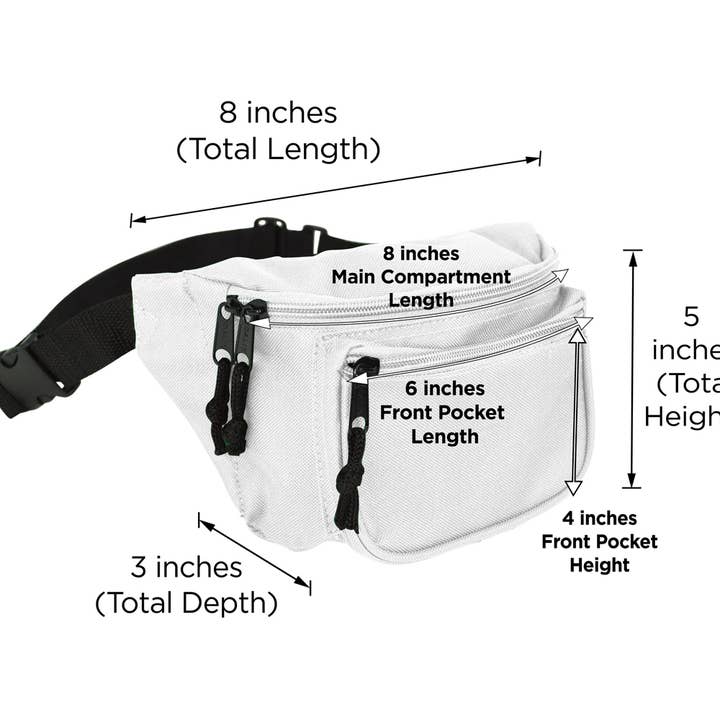 Dalix – Pochete - Unissexo por atacado – Dalix bolsa corretiva corretiva com 3 bolsos pochete58
