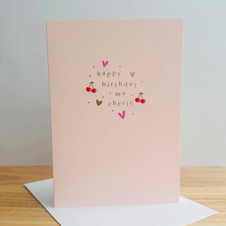 OPA19 Happy Birthday Ma Chérie for wholesale by Megan Claire