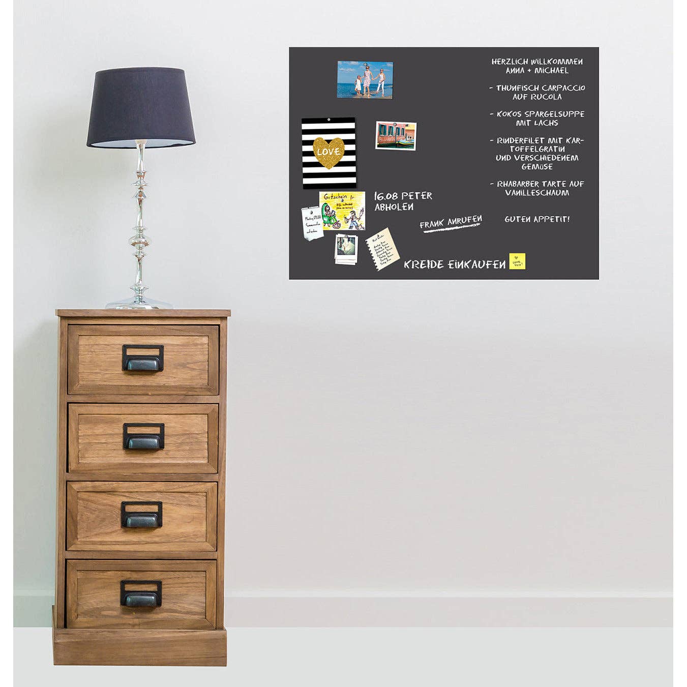 Queence - Wholesale Magnet Board - Magnetic blackboard film - grey10