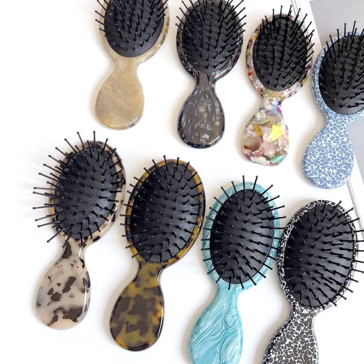 Solar Eclipse - Wholesale Hair Brush/Comb - Travel Detangling Wet Hair Brush | Eco-Friendly