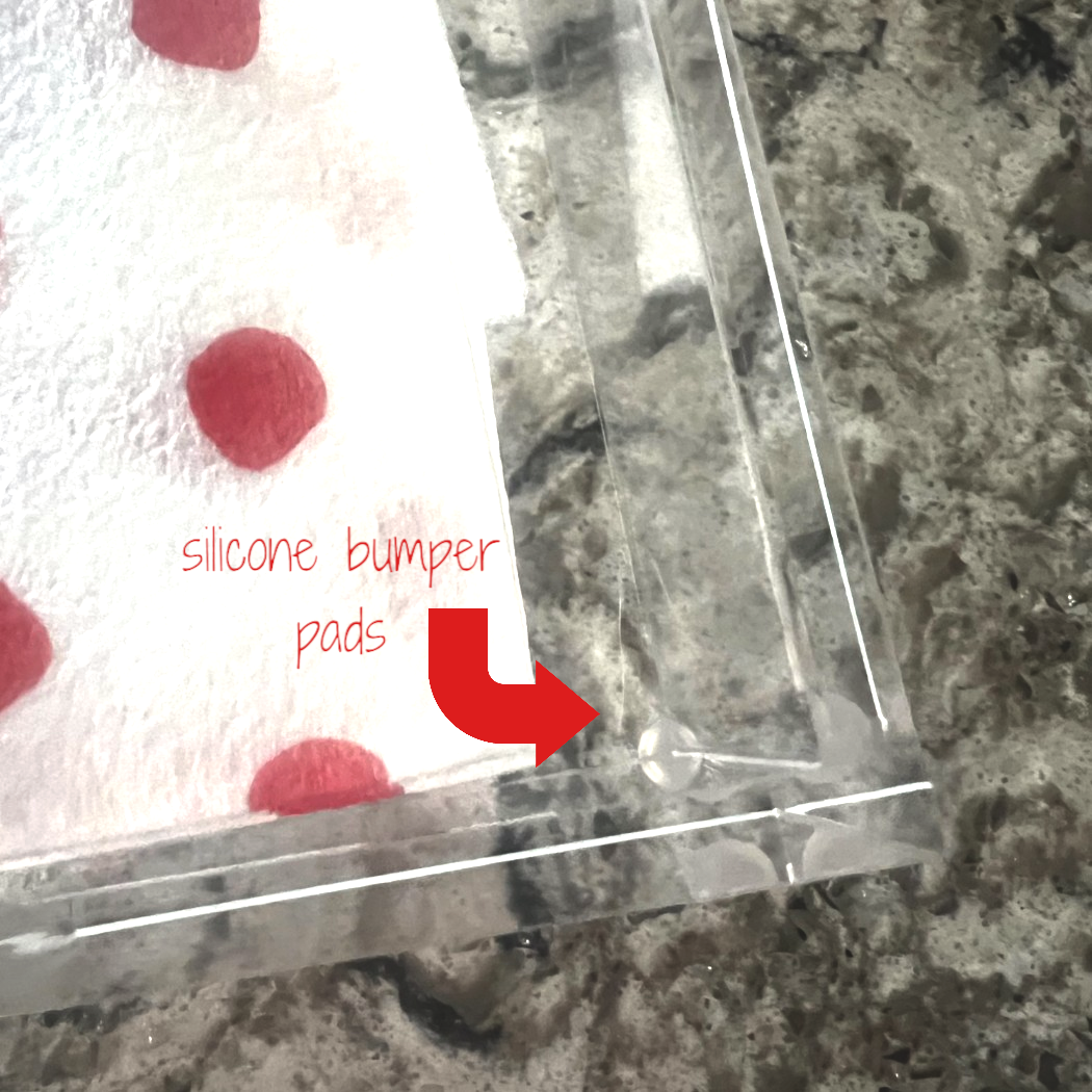 CJ Gift Goddess - Vente Porte-serviette - Porte-serviettes invité en acrylique transparent6