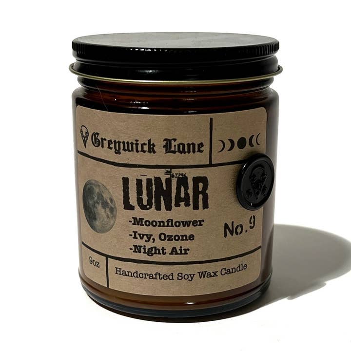 Greywick Lane - Wholesale Jar/filled candle - Lunar Scented Soy Candle0