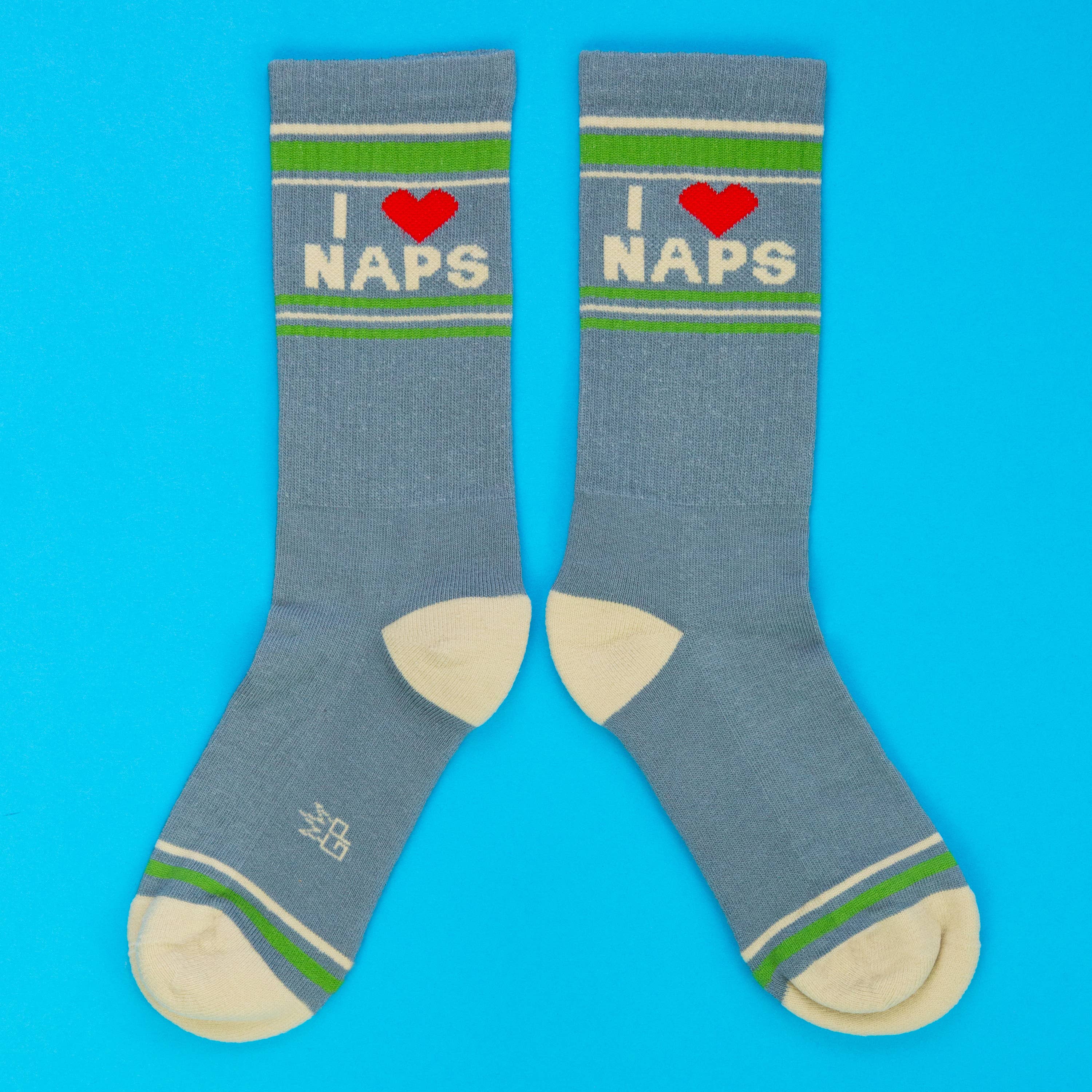 Gumball Poodle - Wholesale Socks - Unisex - I ❤️ Naps Gym Crew Socks4