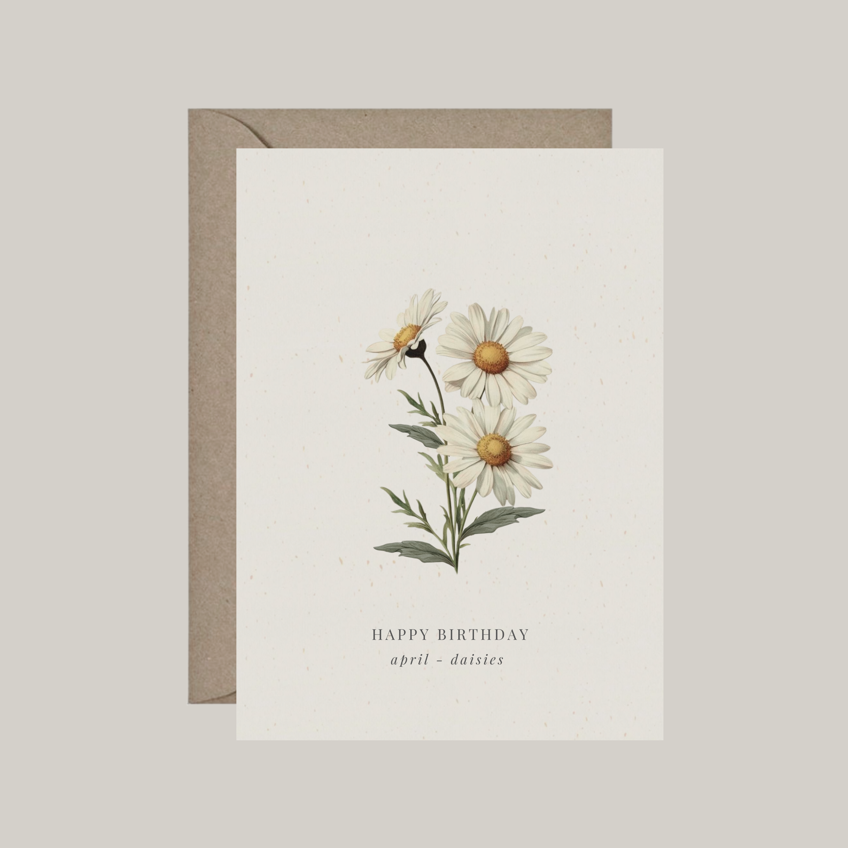 De Papierboetiek - Wholesale Birthday Card - Birth flowers | 12 birthday cards with envelope6