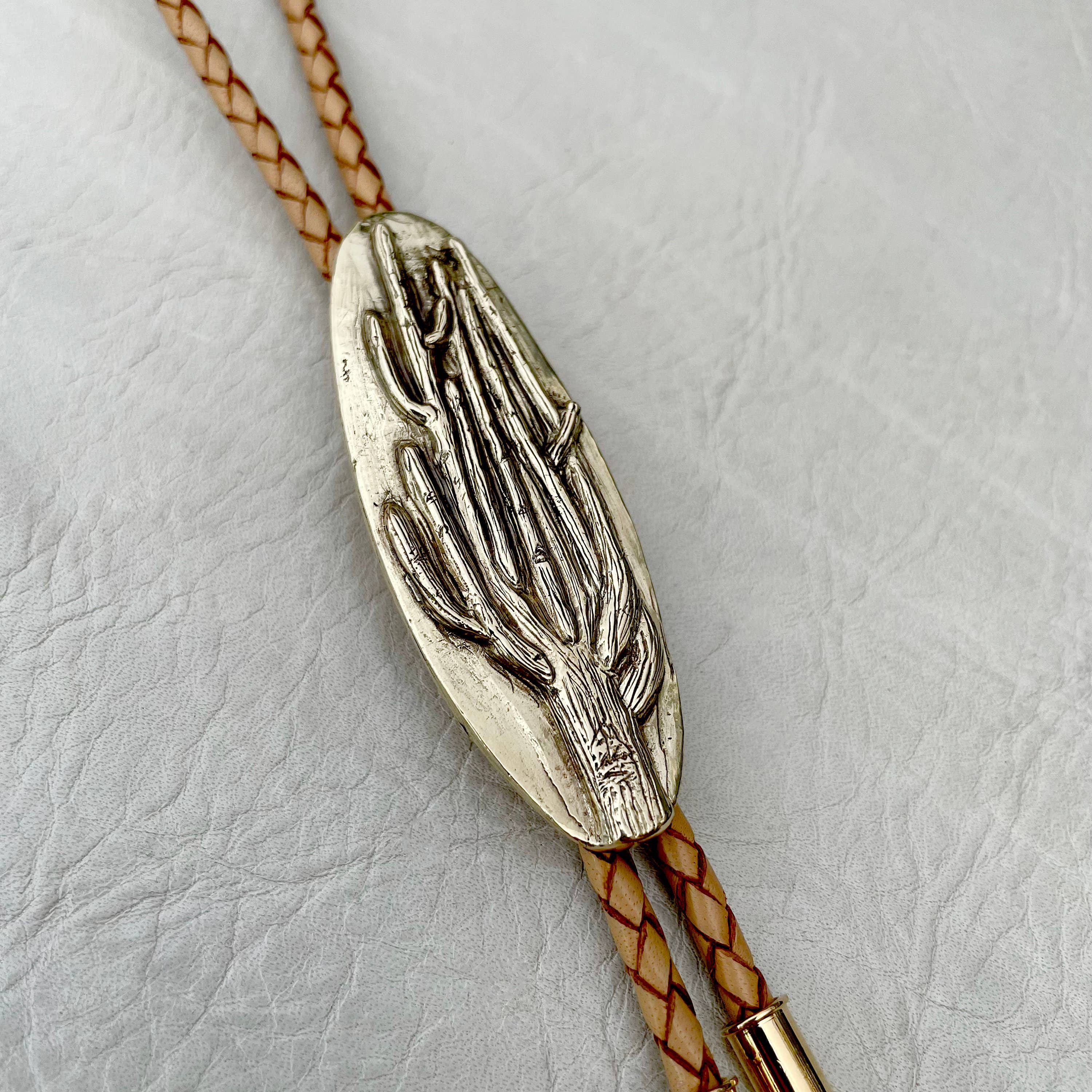 HELIOTROPE - Wholesale Woven Necklace - Saguaro Pantera Bolo Tie3