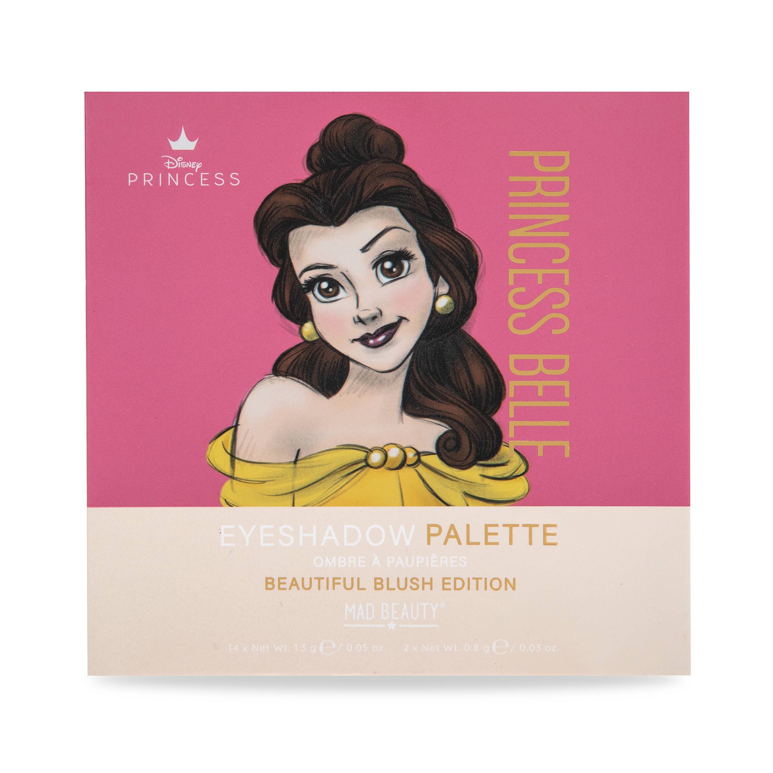 Mad Beauty - Vente Palettes de fards à paupières - Fard à paupières Mad Beauty Disney Pure Princess Belle2
