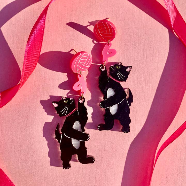 Not Picasso – wholesale Stud/post earrings – You’ve got to be Kitten Me! 0