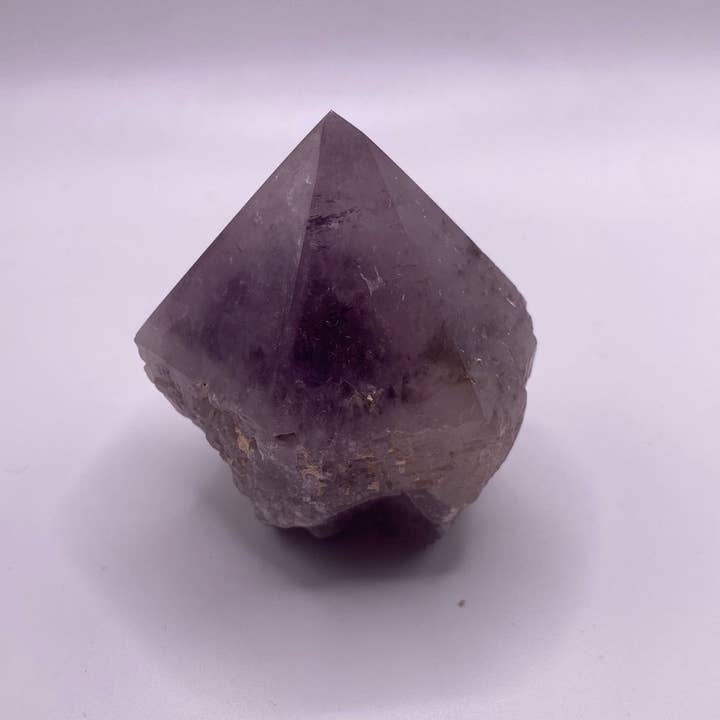 Moonbeam Healing - Wholesale Spiritual Stone/Crystal - Amethyst Rough Cut Top Polish Point