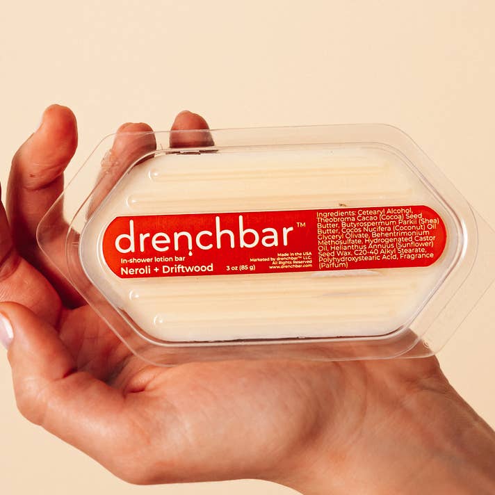 drenchbar - Wholesale Solid Lotion - Neroli + Driftwood In-Shower Lotion Bars0