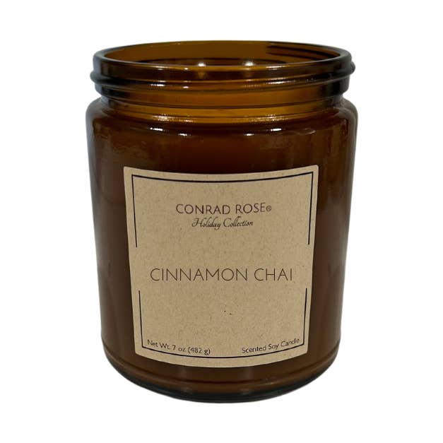 Cinnamon Chai Holiday Candle for wholesale by Conrad Rose