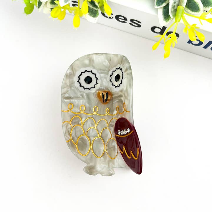TheDivaSoap - Wholesale Hair Clip - Women's - Owl Claw Clip, Large & Mini Hair Clip