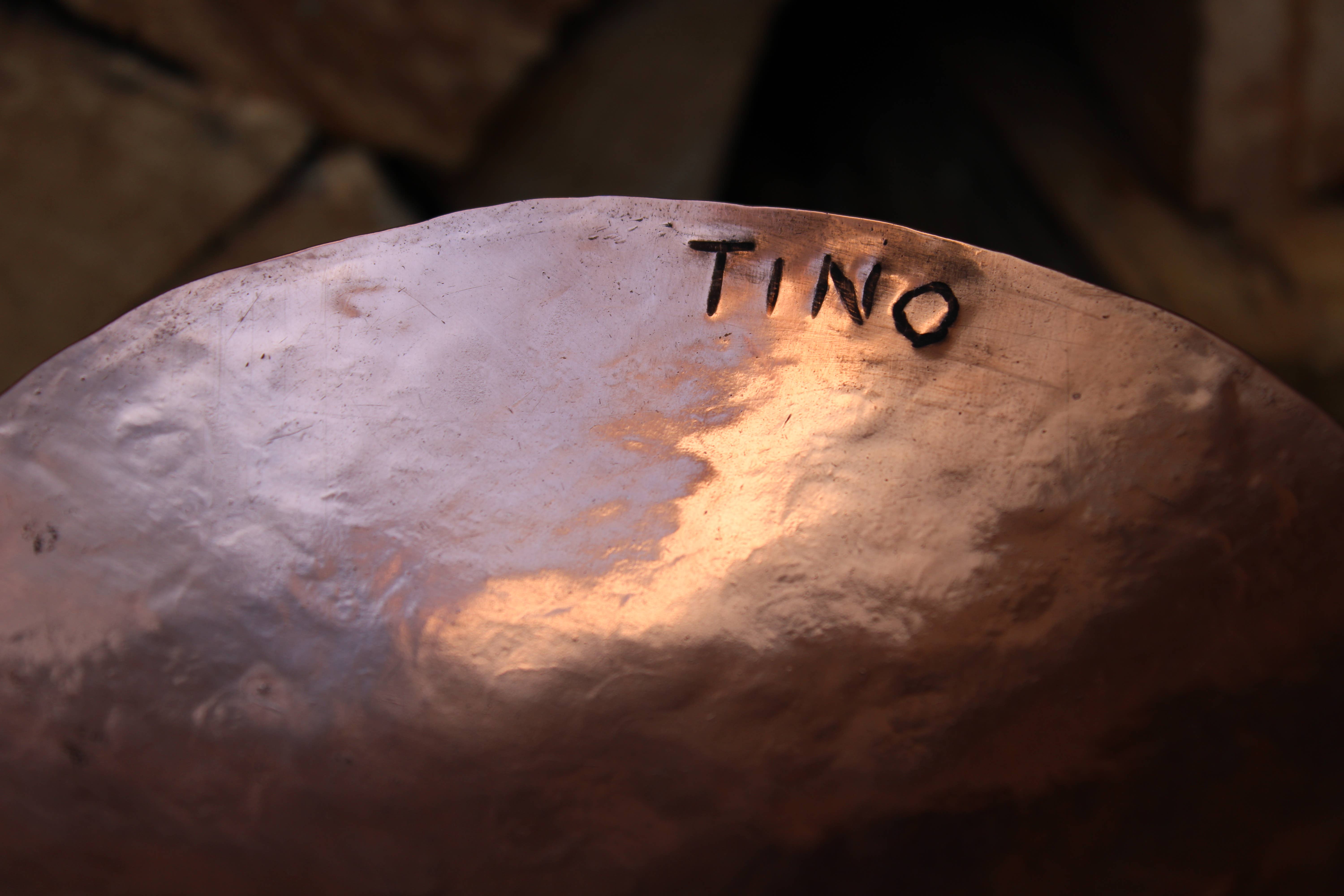 La Casa del rame - Wholesale Beer/Wine Caddy - Secchiello per ghiaccio in rame unico per bottiglie di vino - Elegante0