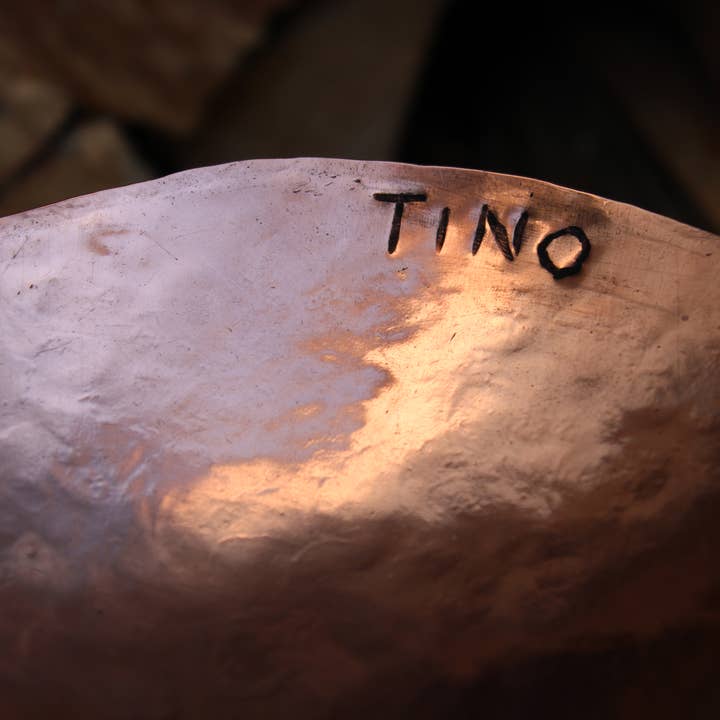 La Casa del rame - Wholesale Beer/Wine Caddy - Secchiello per ghiaccio in rame unico per bottiglie di vino - Elegante