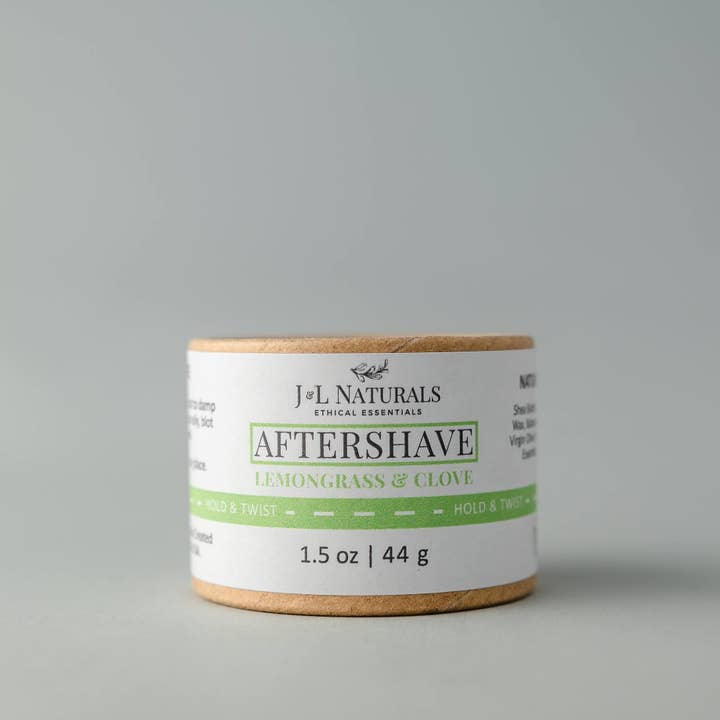 J&L Naturals – Engroshandel Aftershave - Herre – Aftershave Rub - naturlig, vegansk og fugtgivende aftershave balm5